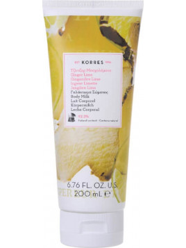 Korres Ginger Lime Ενυδατική Lotion Σώματος 200ml