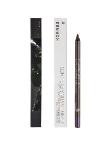 Korres Pencil Long-Lasting Black Volcanic Minerals 04 Purple 1.2g Korres Pencil Long-Lasting Black Volcanic Minerals 04 Purple 1.2g