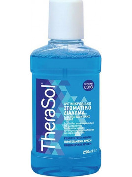 Therasol Solution Στοματικό Διάλυμα Καθημερινής Προστασίας κατά της Πλάκας και της Κακοσμίας 250ml