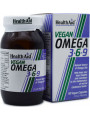 Health Aid Vegan Omega 3 6 9 Κατάλληλο για Παιδιά 60 φυτικές κάψουλες