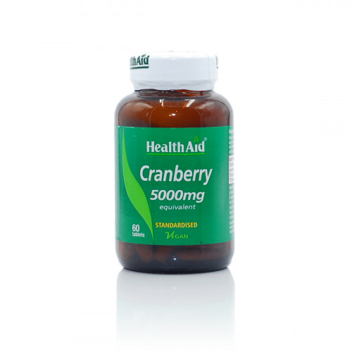 Health Aid Cranberry Extract 5000mg 60 ταμπλέτες  Health Aid Cranberry Extract 5000mg 60 ταμπλέτες
