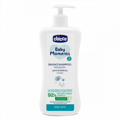 Chicco Baby Moments Αφρόλουτρο / Σαμπουάν 500ml