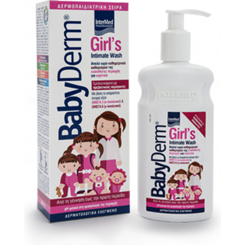 Intermed Babyderm Girl’s Intimate Wash 300ml