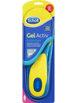 Scholl Gel Activ Everyday Ανατομικοί Πάτοι Παπουτσιών για Γυναίκες 2τμχ