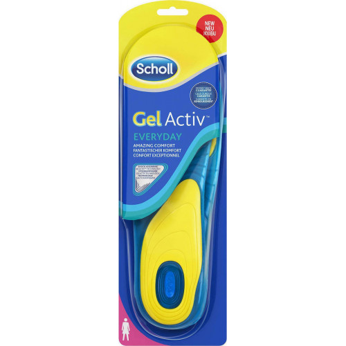 Scholl Gel Activ Everyday Ανατομικοί Πάτοι Παπουτσιών για Γυναίκες 2τμχ