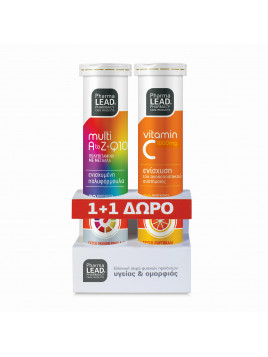 Pharmalead Multi+ A-Z & Q10 20 αναβράζοντα δισκία & Vitamin C 1000mg 20 αναβράζοντα δισκία