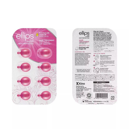 Ellips Pink Hair Repair Αμπούλες Μαλλιών Αναδόμησης 6x1ml