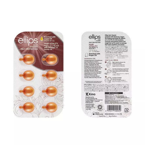Ellips Hair Vitality Αμπούλες Μαλλιών Ενδυνάμωσης 6x1ml Ellips Hair Vitality Αμπούλες Μαλλιών Ενδυνάμωσης 6x1ml