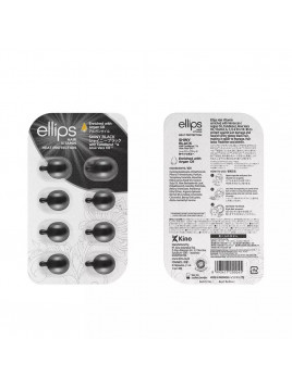 Ellips Shiny Black Αμπούλες Μαλλιών Ενδυνάμωσης 6x1ml