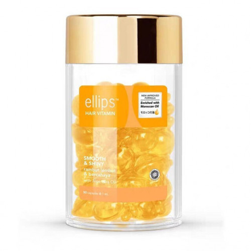 Ellips Smooth & Shiny Αμπούλες Μαλλιών Ενδυνάμωσης 50x1ml