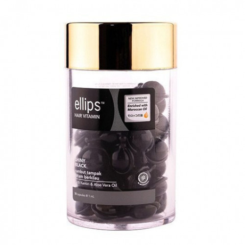 Ellips Shiny Black Αμπούλες Μαλλιών Ενδυνάμωσης 50x1ml