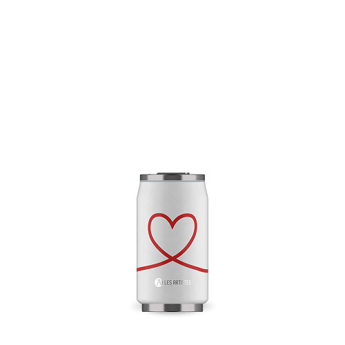 Les Artistes Can'it Ποτήρι Θερμός με Καλαμάκι Love 0.28lt Les Artistes Can'it Ποτήρι Θερμός με Καλαμάκι Love 0.28lt