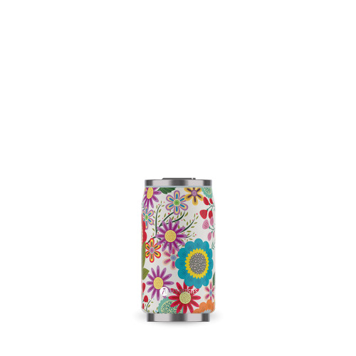 Les Artistes Pull Can'it Ποτήρι Θερμός με Καλαμάκι Floral 280ml Les Artistes Pull Can'it Ποτήρι Θερμός με Καλαμάκι Floral 280ml