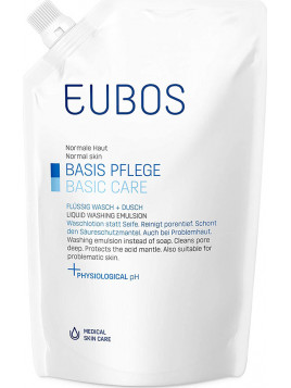 Eubos Blue Liquid Washing Emulsion Refill 400ml