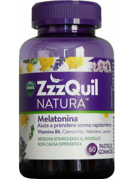 ZzzQuil Natura Συμπλήρωμα Διατροφής με Μελατονίνη Συμπλήρωμα για τον Ύπνο Forest Fruits 60 ζελεδάκια