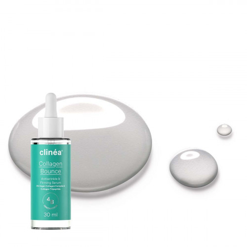 Clinea Collagen Bounce Αντιγηραντικό Serum Προσώπου με Κολλαγόνο για Σύσφιξη 30ml