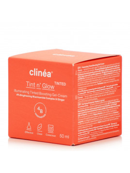 Clinea Tint n' Glow Light Gel Προσώπου Ημέρας με Χρώμα για Λάμψη 50ml