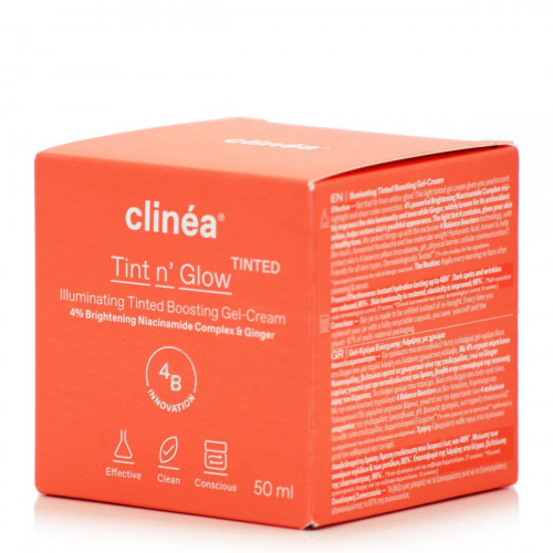 Clinea Tint n' Glow Light Gel Προσώπου Ημέρας με Χρώμα για Λάμψη 50ml