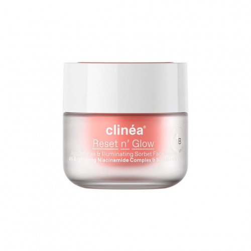 Clinea Reset N' Glow Sorbet Κρέμα Προσώπου Ημέρας  για Αντιγήρανση & Λάμψη 50ml