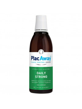 PlacAway Daily Strong Στοματικό Διάλυμα Καθημερινής Προστασίας με Δροσερή Γεύση Δυόσμου 500ml