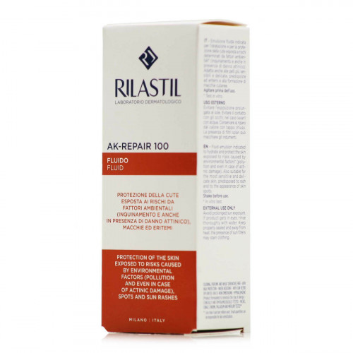 Rilastil Ak Repair Fluid Αντηλιακή Κρέμα Προσώπου SPF100 50ml