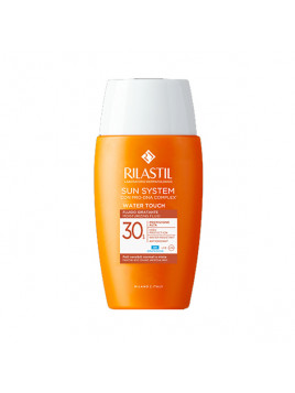 Rilastil Sun System Water Touch Αδιάβροχη Αντηλιακή Κρέμα Προσώπου SPF30 50ml