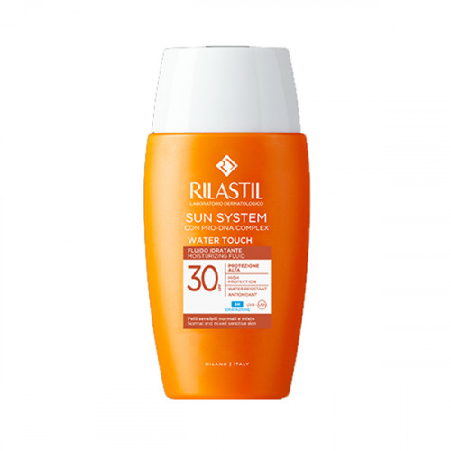 Rilastil Sun System Water Touch Αδιάβροχη Αντηλιακή Κρέμα Προσώπου SPF30 50ml