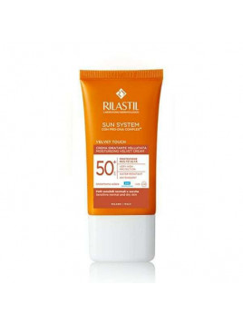 Rilastil System Velvet Cream Αντηλιακή Κρέμα Προσώπου SPF50 50ml