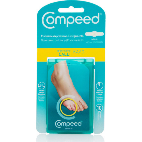 Compeed Επιθέματα Για Κάλους Μεσαία 10τμχ