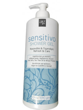 Ag Pharm Sensitivo Refresh & Care Αφρόλουτρο σε Gel για Ευαίσθητη Περιοχή , Πρόσωπο & Σώμα 500ml