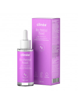 Clinea Bio-Retinol Reset Αντιγηραντικό Serum Προσώπου με Ρετινόλη για Λάμψη 30ml