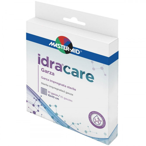 Master Aid Idra Care Αποστειρωμένες Γάζες 10x10cm 10τμχ Master Aid Idra Care Αποστειρωμένες Γάζες 10x10cm 10τμχ