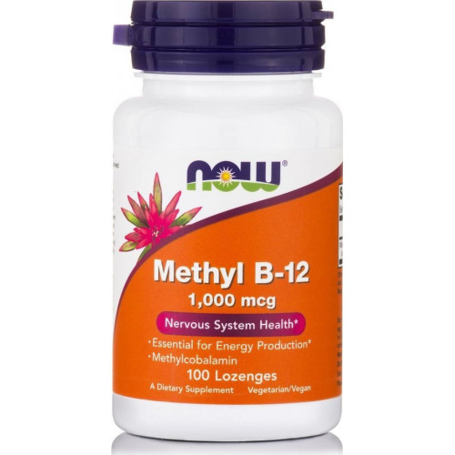 Now Foods Methyl B-12 1000mcg 100 παστίλιες