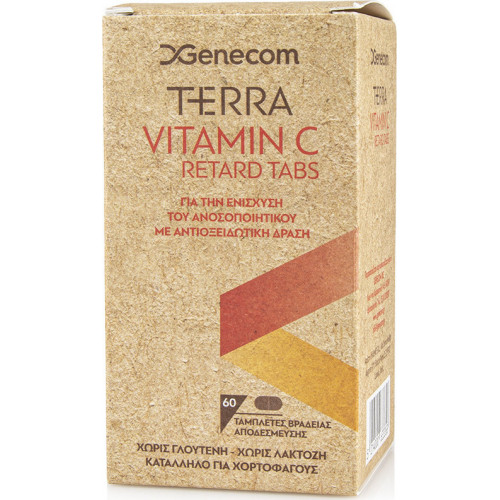 Genecom Terra Vitamin C Retard 60 ταμπλέτες