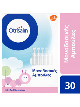 Otrisalin Πλαστικές Αμπούλες μιας Χρήσης 30*5ml