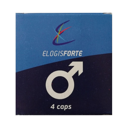 Elogis Pharma Forte Blue Συμπλήρωμα για την Σεξουαλική Υγεία 4 κάψουλες