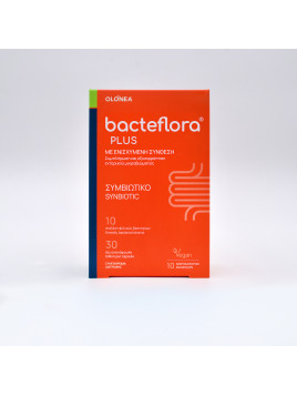 Olonea BacteFlora Plus με Προβιοτικά και Πρεβιοτικά για Κάθε Ημέρα με Ενισχυμένη Σύνθεση 10 φυτικές κάψουλες