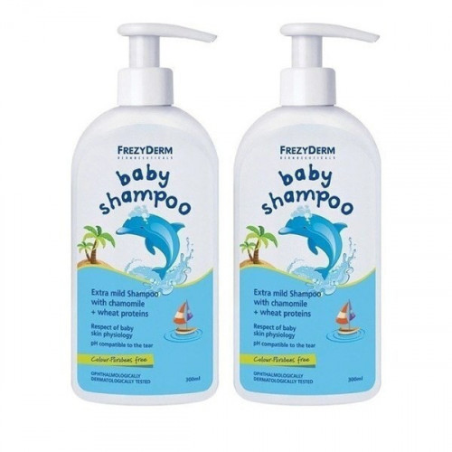 Frezyderm Baby Shampoo με Χαμομήλι 300ml με Αντλία & Δώρο 300ml