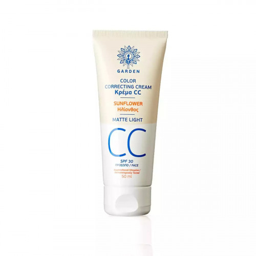 Garden CC Matte Light Κρέμα Προσώπου Ημέρας με SPF30 για Ενυδάτωση & Ατέλειες 50ml