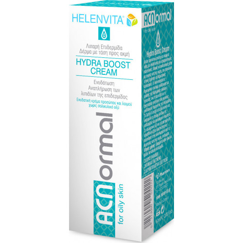 Helenvita ACNormal Κρέμα Προσώπου Ημέρας για Ενυδάτωση με Υαλουρονικό Οξύ 60ml