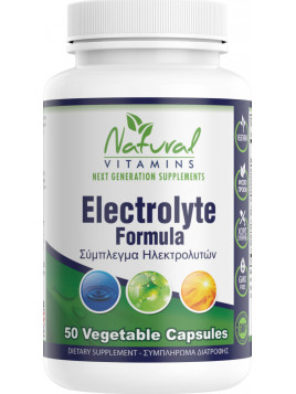 Natural Vitamins Electrolyte Formula 50 κάψουλες