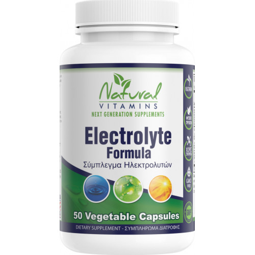 Natural Vitamins Electrolyte Formula 50 κάψουλες