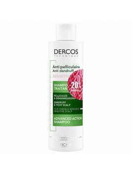 Vichy Dercos Anti - Dandruff Sensitive Shampoo 200ml