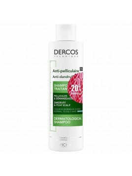 Vichy Dercos Anti - Dandruff Shampoo (Oily Hair) 200ml