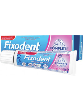 Fixodent Complete Original Στερεωτική Κρέμα Τεχνητής Οδοντοστοιχίας 47gr