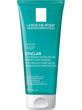 La Roche Posay Effaclar Micro-Peeling Gel Καθαρισμού Προσώπου για Ακνεϊκές Επιδερμίδες 200ml