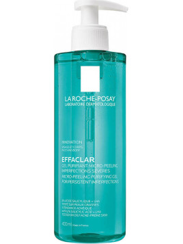 La Roche Posay Effaclar Micro-Peeling Gel Καθαρισμού Προσώπου για Ακνεϊκές Επιδερμίδες 400ml