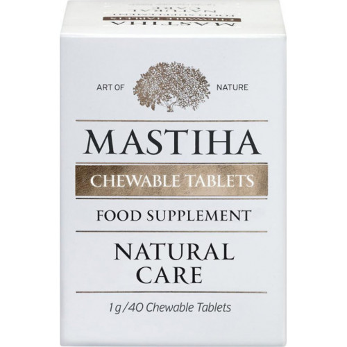 Mastihashop Mastiha Chewable 40 μασώμενες ταμπλέτες Mastihashop Mastiha Chewable 40 μασώμενες ταμπλέτες