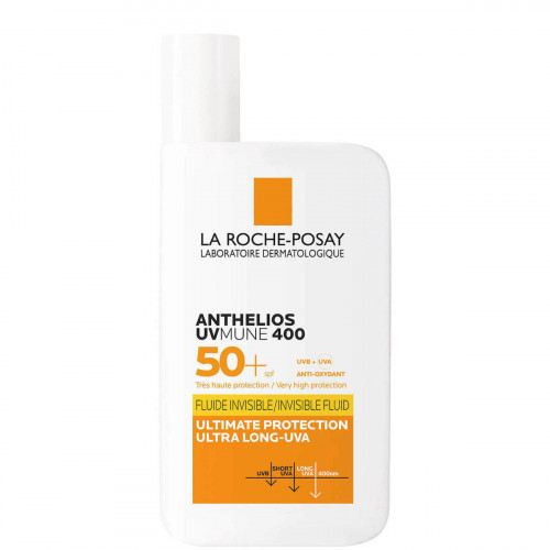 Anthelios UvMune 400 Invisible Fluide Αντηλιακό Προσώπου Χωρίς Άρωμα SPF50+ 50ml Anthelios UvMune 400 Invisible Fluide Αντηλιακό Προσώπου Χωρίς Άρωμα SPF50+ 50ml