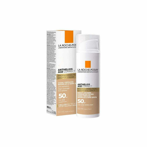 La Roche Posay Anthelios Age Correct Αντηλιακή Κρέμα Προσώπου SPF50 με Χρώμα 50ml La Roche Posay Anthelios Age Correct Αντηλιακή Κρέμα Προσώπου SPF50 με Χρώμα 50ml